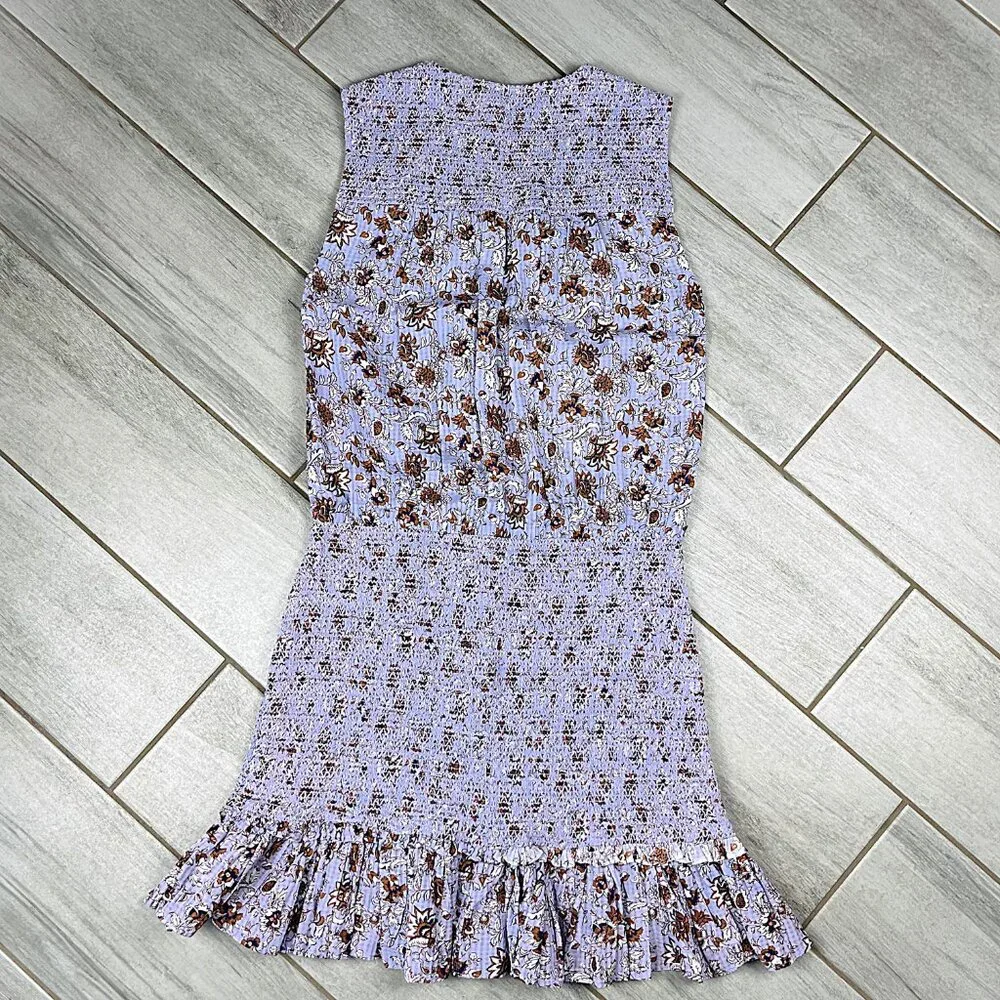 Veronica Beard Cox Dress Lavender Floral – Like New - Picture 4 of 12